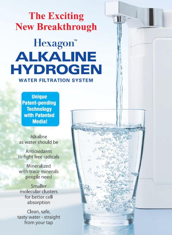 Hexagon Alkaline Hydrogen Water